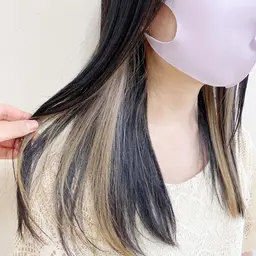 🍒チラッとかわいい🍒イヤリングカラー+無料トリートメント(ブリーチ込、イヤリング部分のみ)