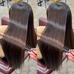 ※カットなし※【✨艶々な髪へ✨】髪質改善”美髪”縮毛矯正+VarijoieTr¥20900→￥16720