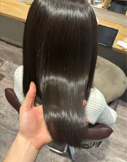 カラー＋髪質改善トリートメント✨