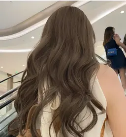 🌟ふゆ必見❣️🌟【🫧くすみカラー🫧】ブリーチ無しダブルカラー+骨格診断カット(ミニモ学割)