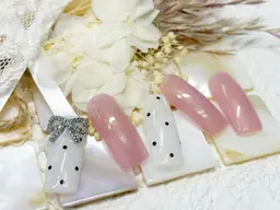 ★韓国ワンホンネイル5600円(ソフトジェルオフ無料)