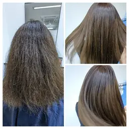 😇✨️酸性ストレート(前髪のみ)＋前髪整えカット🪽✨️メンテナンスに◎