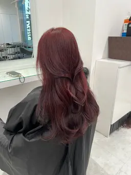 【1日2名様限定クーポン🩷】 カット＋ブリーチなしwカラー🩷＋髪質改善トリートメント🫧