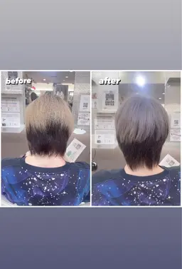 🔥メンズカット➕デザインカラー🔥