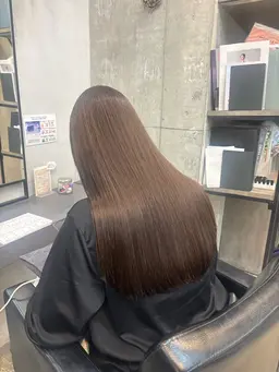 【透明感】うる艶ワンカラー（ダメージケア付き）✨