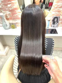 【髪質改善】美髪縮毛矯正＋カット＋ナノスチームトリートメント