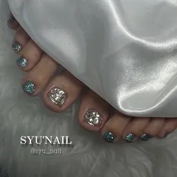 【foot】2本アート