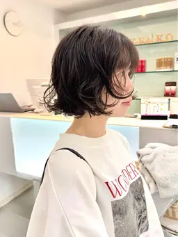 【平日限定】カット➕デジタルパーマ🌀➕内部補修トリートメント　　　（コテ巻き風パーマ、ロングパーマ、ボブパーマetc）