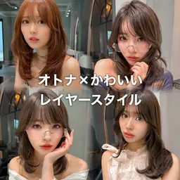 ミニモSALE【メンテナンスカット✨️】前髪+顔周りカット✂︎(シャンプー無し)韓国風【ショート･ウルフ･レイヤー】