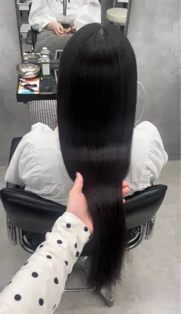 💎1日で叶う美髪フルコース💎髪質改善の出来る縮毛矯正+カラー✨トリートメント付き
