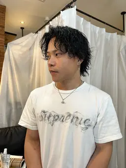 【メンズ限定】カット×デザインパーマ