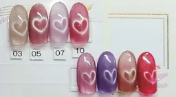 ハートマグネットネイル(ワンポイント) オフなし
