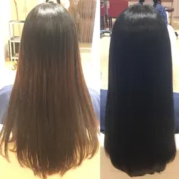 平日限定･:*+.\(( ヘアカラー &カット 【うる艶】3stepトリートメント付き))/ ※ロング料金有り※