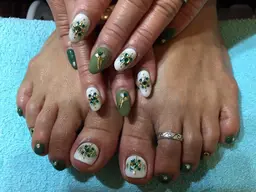 Foot👣　親指アート【オフ込】