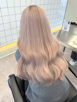 ミニモ学割 🐯色落ちまで可愛いWカラー🐯ツヤツヤダメージ補修トリートメント付き