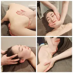 【年末ご褒美プレミアム150分コース】ボディー+ヘッド+小顔フェイシャルマッサージ