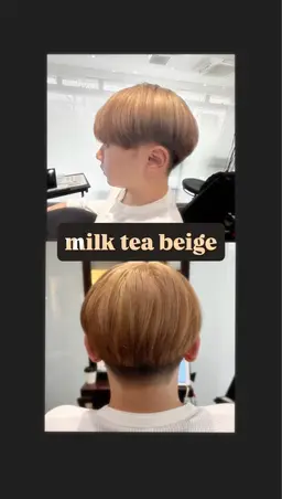 👦🏻メンズカット➕ワンブリーチ➕ワンカラー🌈