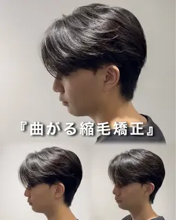 カット＋縮毛矯正