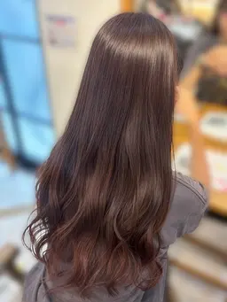 【🌟12月限定🌟】透明感カラー＋髪質改善𝐀𝐮𝐣𝐮𝐚トリートメント付き🎀詳細ご確認ください！