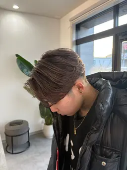 【メンズクーポン🤠】カット➕エフェクトブリーチ➕メンズデザインカラー