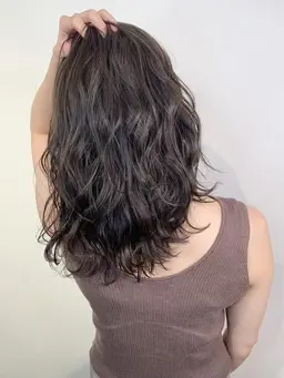 カット+デジキュア低温デジタルパーマ+トリートメント