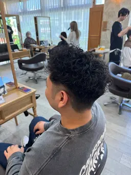 ⭐️メンズカット+パーマ⭐️(新規の方限定)