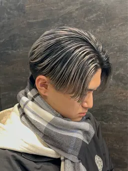 【新規限定🔥】メンズカット＋ホワイトバレイヤージュ⚡️