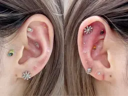 NEW】耳ツボジュエリー20粒（両耳）体調サポートとおしゃれを一緒に♪