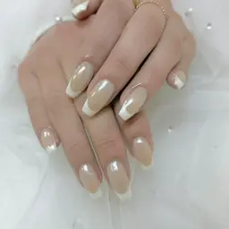 全員オフ込み🩵ワンカラーベースフレンチorカラーグラデーション