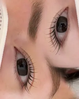 【垢抜け美目元セット】韓国風まつ毛パーマ➕アイブロウWAX脱毛