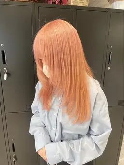 暖色カラー🌼𓂂𓏸(ブロー料金、ロング料金が追加されます。)