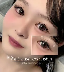 【本日限定♡】束感マツエク❤︎フラットラッシュ100本+アイシャンプー‎⋆✴︎˚｡⋆🫧