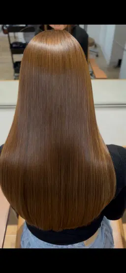 🐼カット+縮毛矯正+無料トリートメント付き🐼