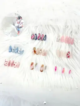 【オフ無】春デザイン ハンドネイル🌸