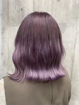 🦋《ミニモ学割限定カラー♥》ブリーチorブリーチなし 選べるダブルカラー+2stepトリートメント🦋