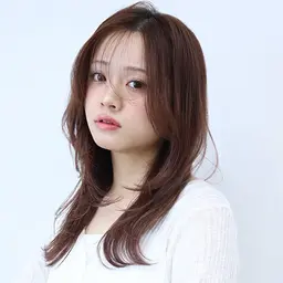 【✨透明感抜群✨】ブリーチなしダブルカラー+🫧うる艶トリートメント🫧