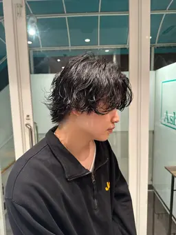 【学割平日限定クーポン🧑🎓】カット+トレンドパーマ+トリートメント