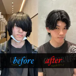 【イメチェンして彼女を作りたい方限定モニターモデル】お任せカット(パーマ、カラー相談可)⚠️予約前に説明文を確認ください