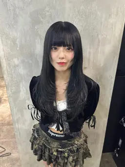 【エクステ】レイヤーorウルフカット＋最優良エクステ40本​〜​/レイヤーエクステ/ウルフエクステ