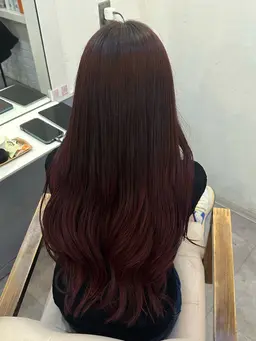 【暖色系カラー限定】カット+カラー+AujuaTR+プチスパ ¥8800