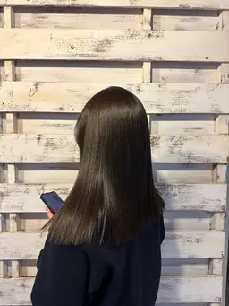 カット＋縮毛矯正＋3ステップトリートメント⋆⸜🌀