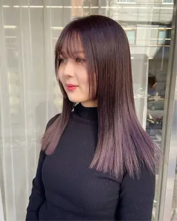 《💖人気No.1メニュー💖》ワンカラー+カット+内部補修トリートメント✨ 肩下+¥1100