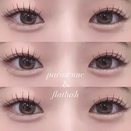 ①🫧＆healthy🫧フラットラッシュ＆パーマ(80本/7000円)(100本/7500円)