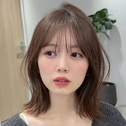 ‼️本日12日限定‼️似合わせくびれミディアムカット＋さら艶トリートメント🫧