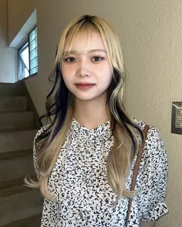 【インナーカラー❣️】前回インナーをしていて色落ちした方におすすめ💞もう一度インナーカラー楽しみましょう💗