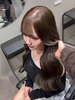 【💎リピート様限定/口コミを書いて頂いた方のみ💎】透明感ケアカラー＋メンテナンスカット＋髪質改善TR🤍