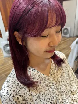 ダブルカラー🩵カット✄オラプレックストリートメント🌟🌟