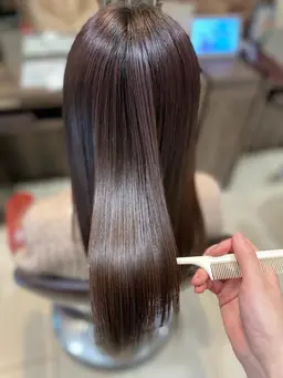 【12月限定🎄】髪質改善酸性ストレート（カット&TOKIOトリートメント込み）