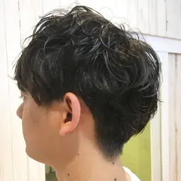 [メンズ1番人気⭐️]men'sカット & 水パーマ