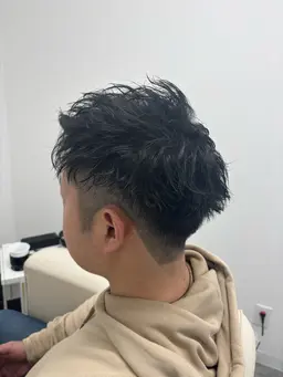 メンズカット+シャンプー 再来+1000